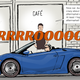 Illustration for article titled Noisy Lambo Roadster